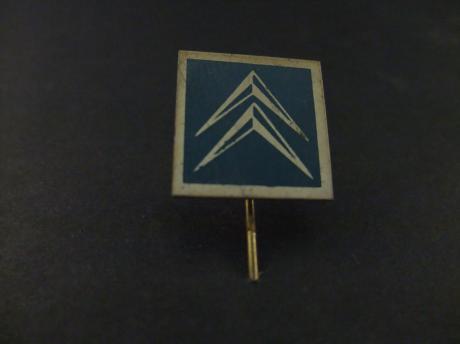 Citroën auto logo blauw